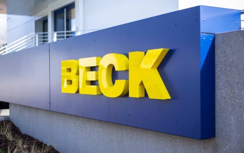 Schriftzug Beck1